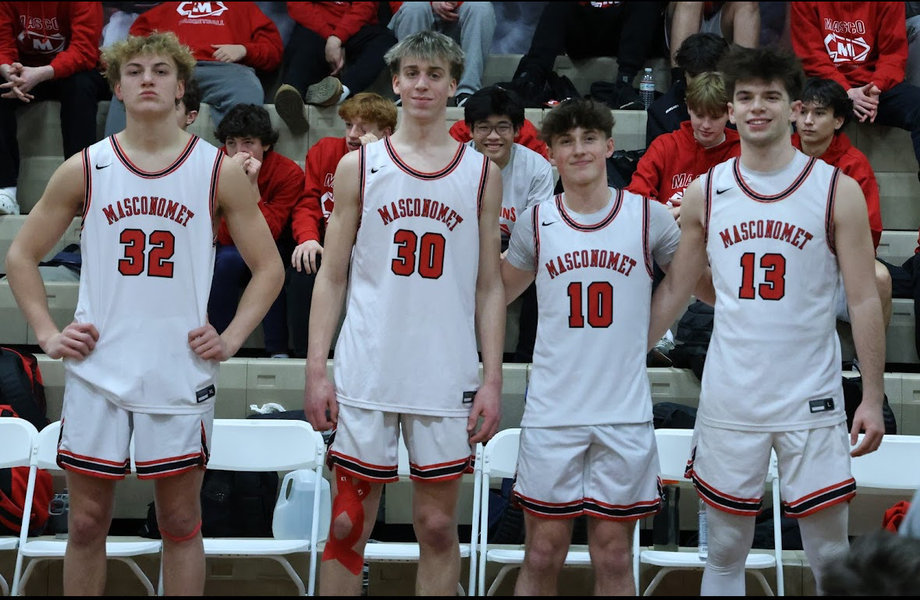Seniors Rossi, Sanger, Rollins and O'Brien