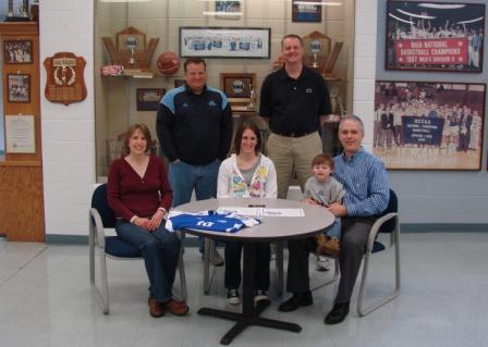 Seated: Jane, Ann, Nathan & Randy Beachy; Standing: Bethel coaches Pete Morey and Jody Martinez Seated: Jane, Ann, Nathan & Randy Beachy; Standing: Bethel coaches Pete Morey and Jody Martinez