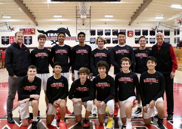 MVHS JV Basketball team 