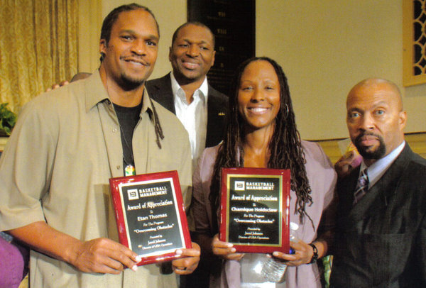 With Chamique Holdsclaw,Ethan Thomas,Theo Ratliff