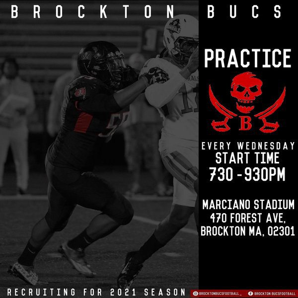 ECFL Championship Semi-Pro Football Game - Brockton Bucs vs Connecticut  Fire - October 24, 2020 