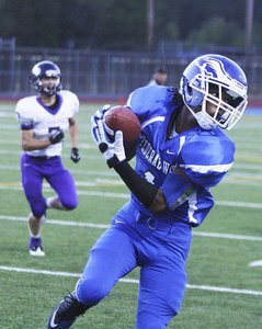Federal Way senior wide receiver Marcel Morris will be a big part of the Eagles' offense during the 2012 season. Federal Way won the SPSL South Divisi