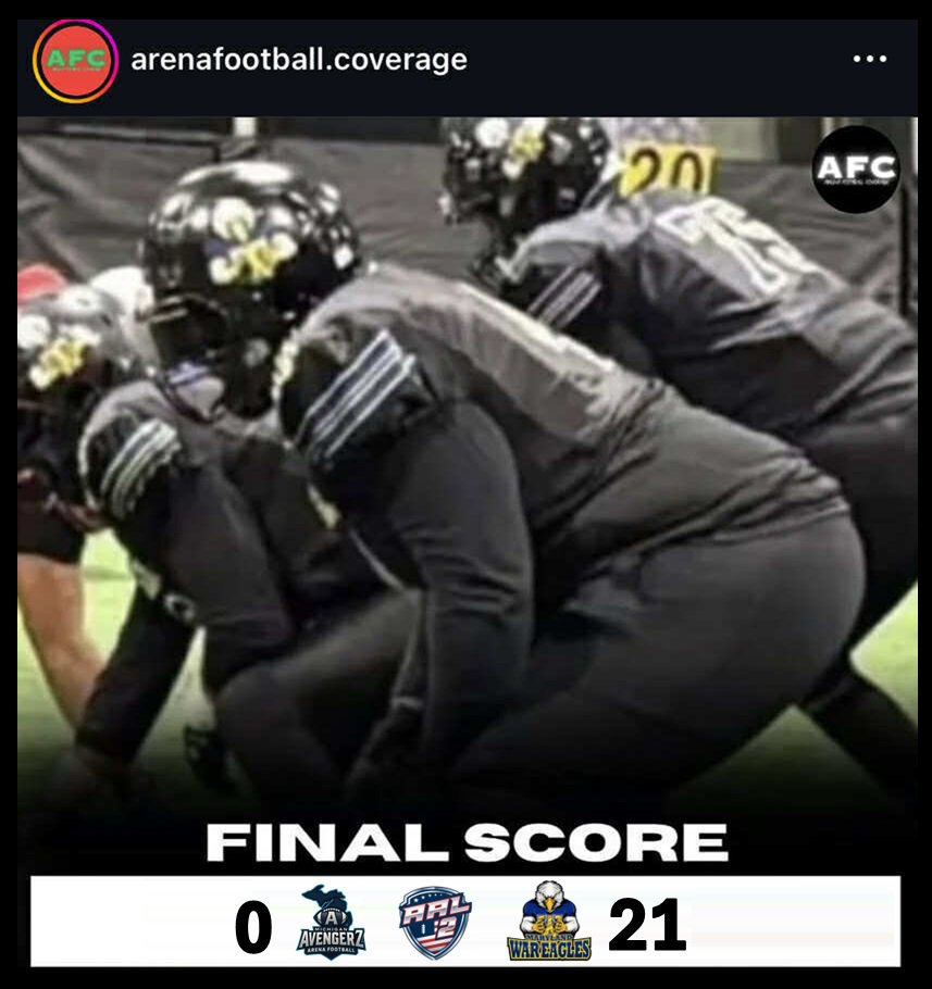 AAL2 WEEK #8 FINAL SCORE