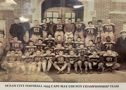 The 1935 Cape May County championship team