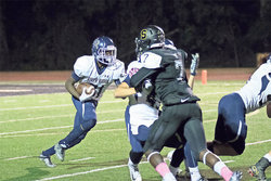 With the state playoffs not in the picture, Chris Long, left, and River Ridge can close out with pride if they can beat South Cobb on Friday. -Lofton