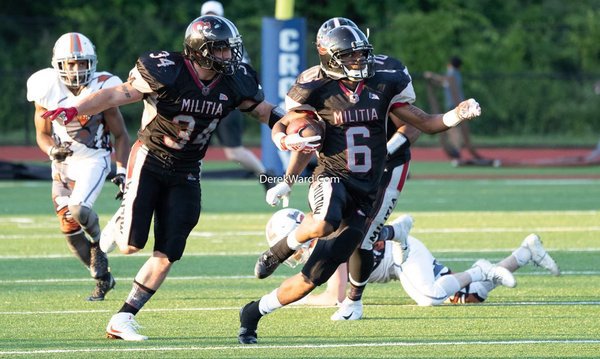 Danbury-Area Semipro Militia Football Team Plays Title Game At