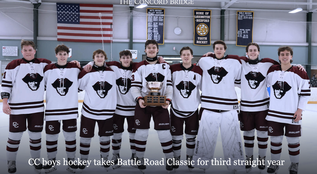 CC boys hockey takes Battle Road Classic for third