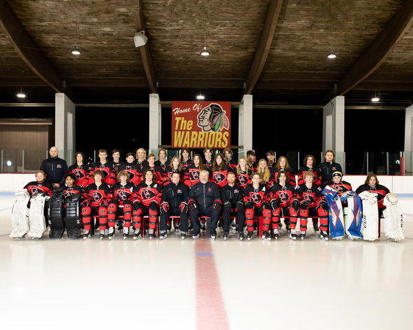 2022-2023 Granite City Warrior Hockey Team