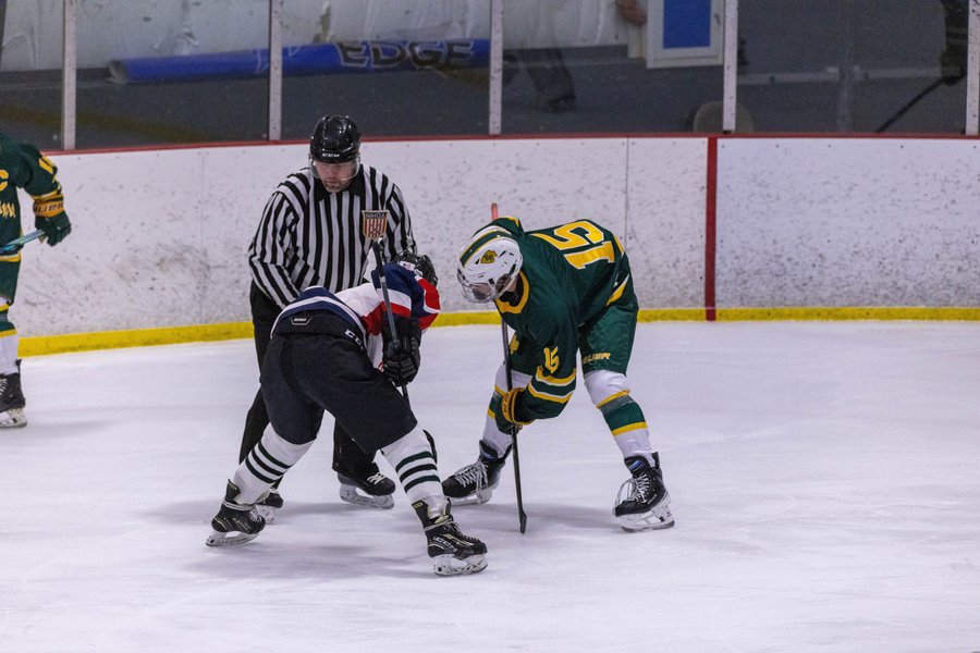 Jack Gresham takes the draw in preseason tilt. Jack Gresham takes the draw in preseason tilt.