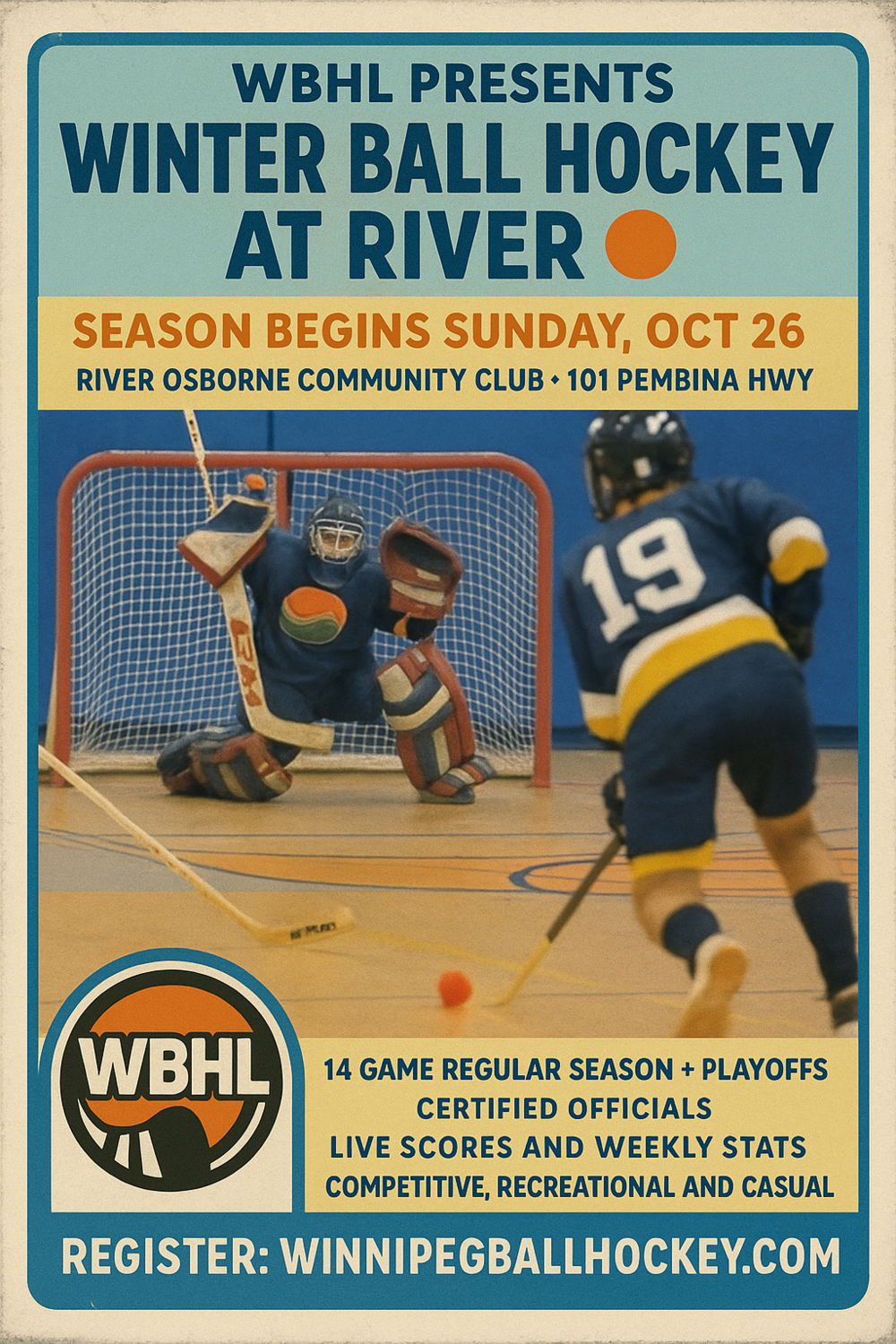 Winter Ball Hockey Announcement