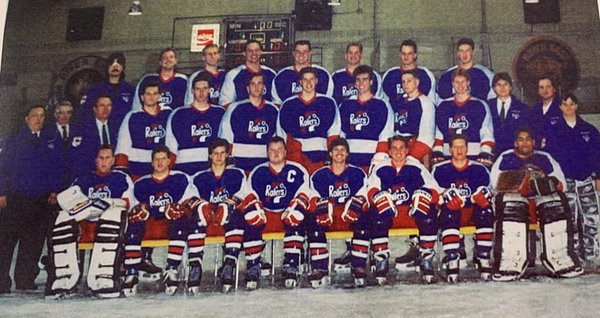 Honouring 90-91 and 91-92 Championship Railer hockey teams
