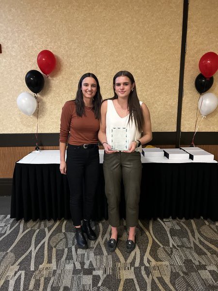 Jordyn Reimer honoured by MacEwan Griffins hockey