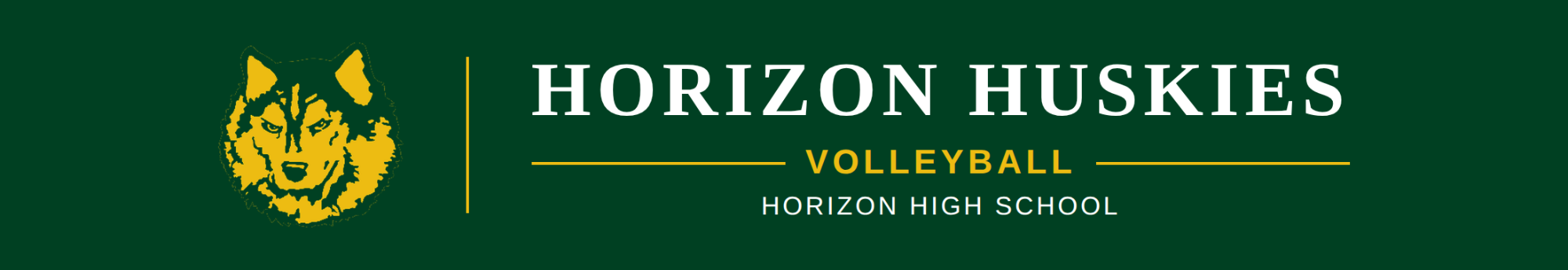 Horizon High School Husky Volleyball Horizon High School Husky Volleyball