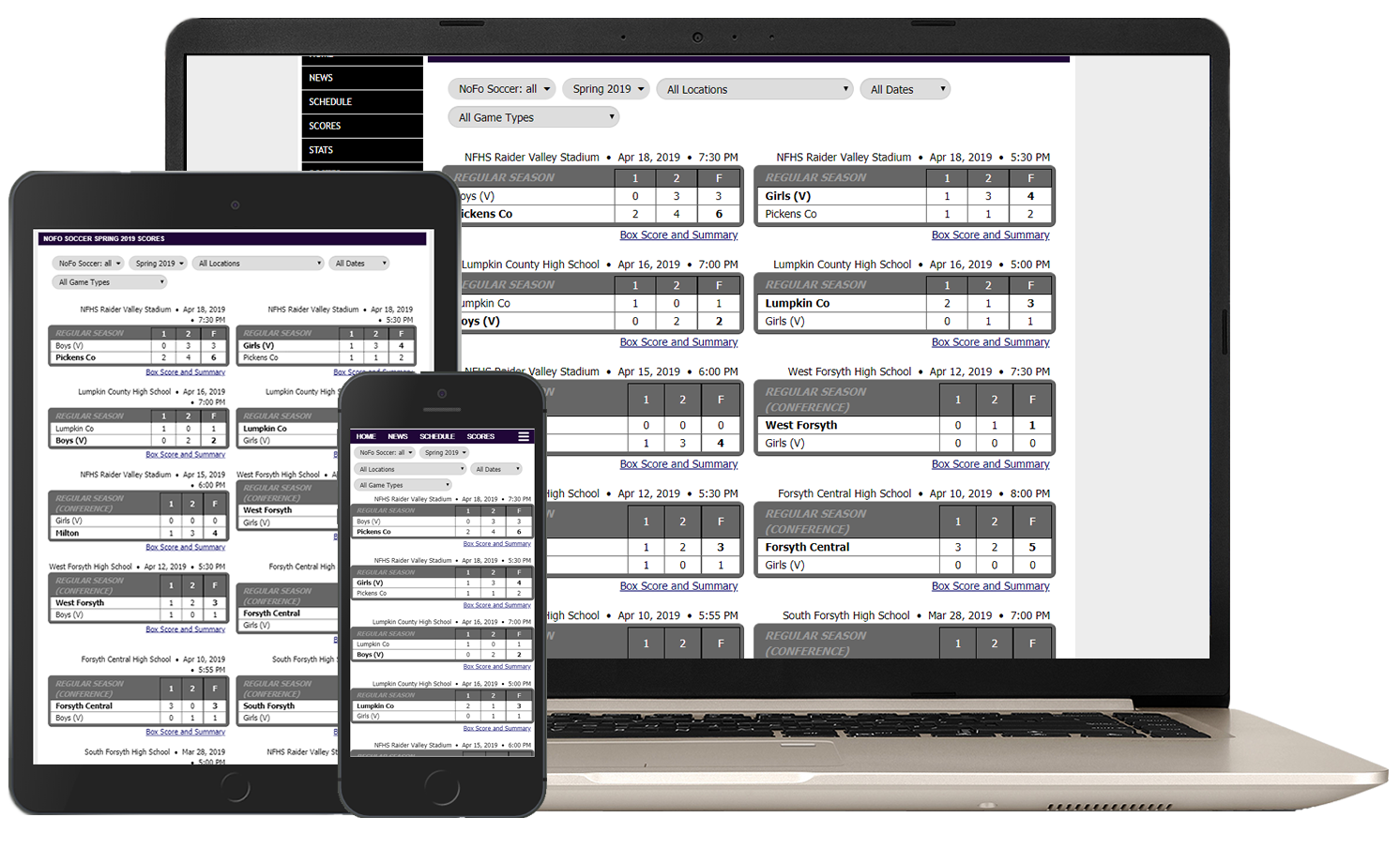 FEATURES Sports Management sites