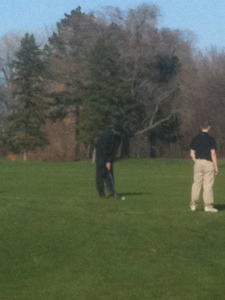 Chris Hoecker shoots personal best.