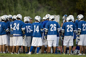 Underdogs and shutout Jordan Team bonded with the Eagles after the game