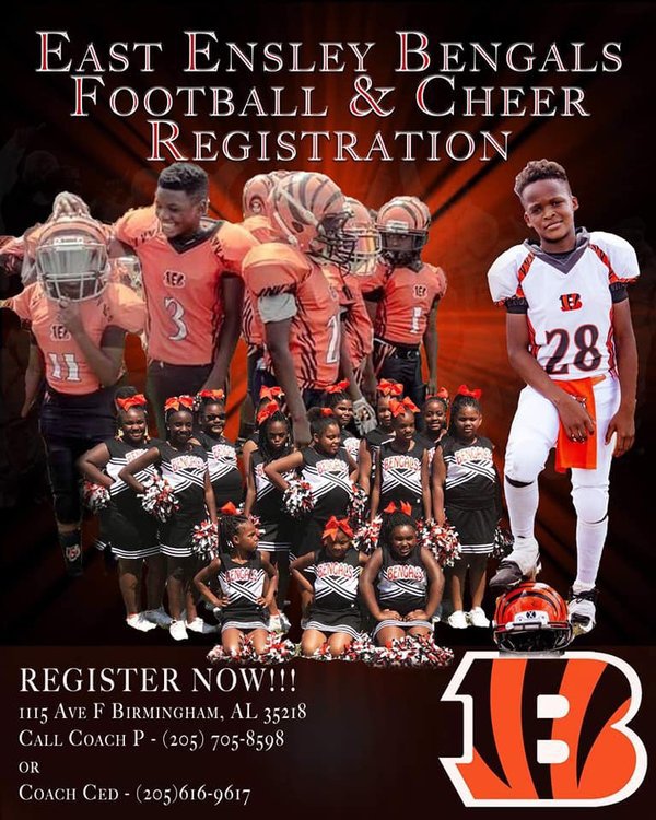 East Ensley Bengals Youth Football and Cheer Home Page