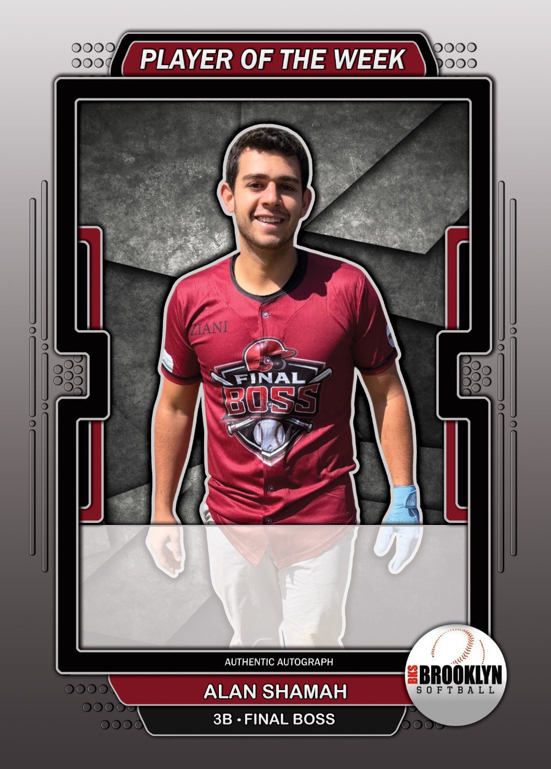 Alan Shamah Card