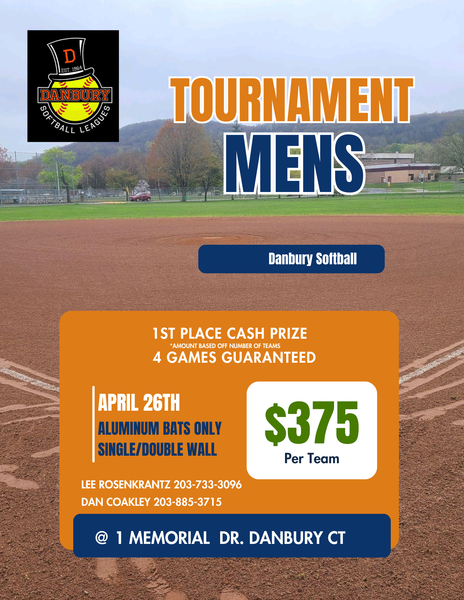 April 26th 2025 Mens Season Opener $375 4gg Single