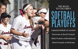 Lambert senior Marissa Guimbarda and the Lady Longhorns went 11-0 in games decided by two runs or less during the regular season.