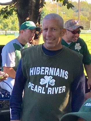Joe during the Hibernians 2017 Playoff run