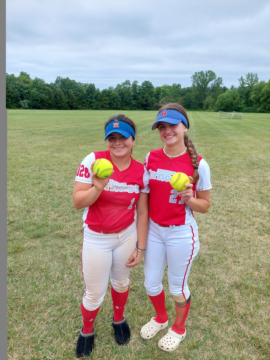 Bianca & Gia Home Runs vs. PA Chaos 16U Gold